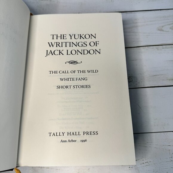 Yukon Writings Call of Jack London Wild White Fang Short Stories 1st Ed HC Book - Picture 6 of 12